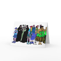 Women of the World - 5 Greeting Card