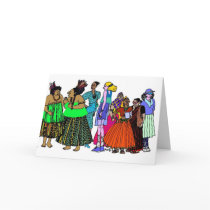 Women of the World - 6 Greeting Cards