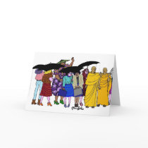 Women of the World - 7 Greeting Cards