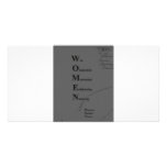 Women photo cards