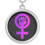 Women Power Symbol Necklace