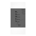 Women rack cards