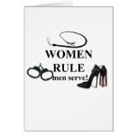 WOMEN RULE GREETING CARDS