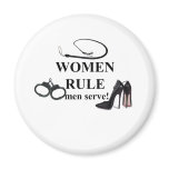 WOMEN RULE magnets