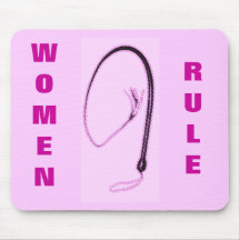 WOMEN RULE MOUSE PAD