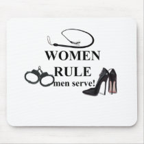 WOMEN RULE MOUSEPAD