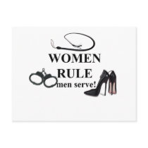 WOMEN RULE POSTCARDS