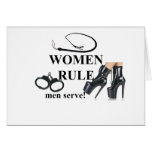 WOMEN RULE TWO cards