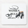 WOMEN RULE TWO MOUSEPAD