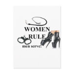 WOMEN RULE TWO postcards