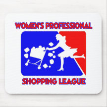 Women’s Professional Shopping League Mousemats