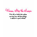 Women, Stop the Sexism - Ladies Tee t-shirts