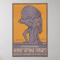 Women Suffrage Congress Poster 1913