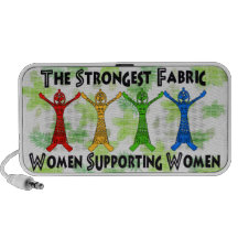 Women Supporting Women iPod Speakers