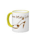 Women Who Love High Heel Shoes mugs