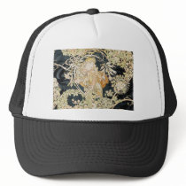 Women with Daisies Art Nouveau Hats