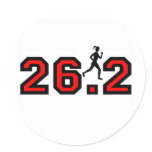 women's 26.2 marathon stickers