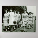 Women's Army Auxiliary Corp Recruits 1942 Poster