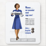 Women's Army Corps Mouse Pads