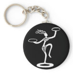 Womens Balancing Act_Mothers Art Gift Keychains
