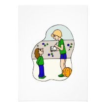 Womens basketball fan personalised announcements