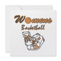Women's Basketball Shoes T-shirts and Gifts Announcement