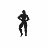Womens Bodybuilding Pose embroidered shirts