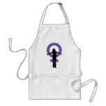 Women's Day Silhouette Apron