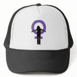 Women's Day Silhouette Hat