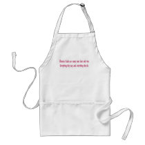Women's Faults Are Many Apron