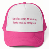 Women's Faults Are Many
