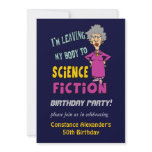 Womens Funny Birthday Party Invitations