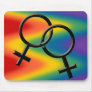 Women's Gay Pride Mousepad Gay Pride Mousepad