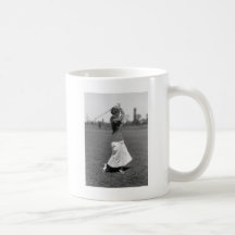 Women's Golf Fashion, 1910s Mugs