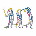 Women's Golf Sequence embroidered shirts