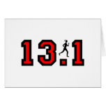 Womens half marathon card