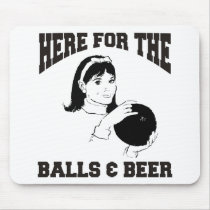 Women's Here For The Balls & Beer