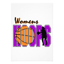 womens hoops purple basketball design announcements