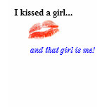 Women's I Kissed a Girl Long Sleeve T t-shirts