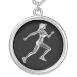 Womens Lady Runner Necklace