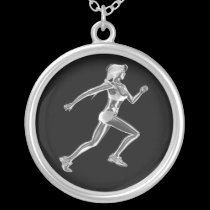 Womens Lady Runner Necklace necklaces