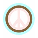 Women's Peace Sign T-shirt