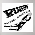 Women's Rugby #2 Print