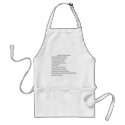 Womens Rules For Men aprons