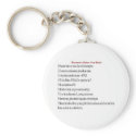 Womens Rules For Men keychains