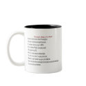 Womens Rules For Men mugs