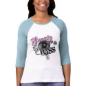 Women's Sexy Rock and Roll t shirt top tee clothes