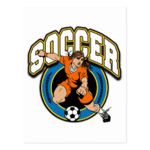 Women's Soccer Logo Postcard