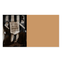Women's Suffrage Movement Business Card Templates