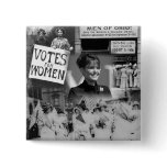 Women's Suffrage Sarah Palin Button